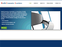 Tablet Screenshot of hea-consulting.com